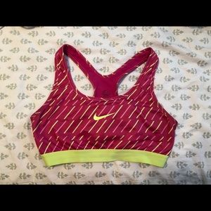 Nike medium sports bra (not padded)